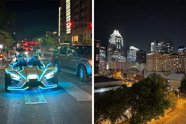 SXSW 2023: Austin bei Nacht
