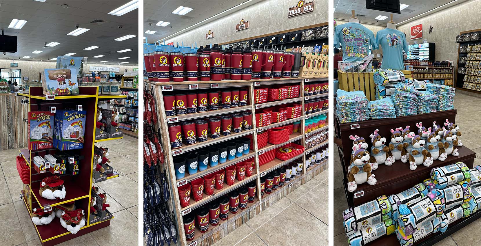 Buccees: Merchandise-Artikel und Eigenmarken im größten Convenience Store der Welt Buccees: Merchandise-Artikel und Eigenmarken im größten Convenience Store der Welt