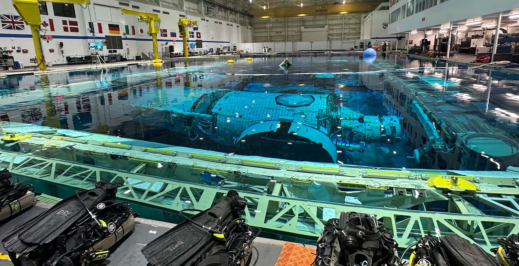 NASA: NBA (Neutral Buoyancy Laboratory) NASA: NBA (Neutral Buoyancy Laboratory)