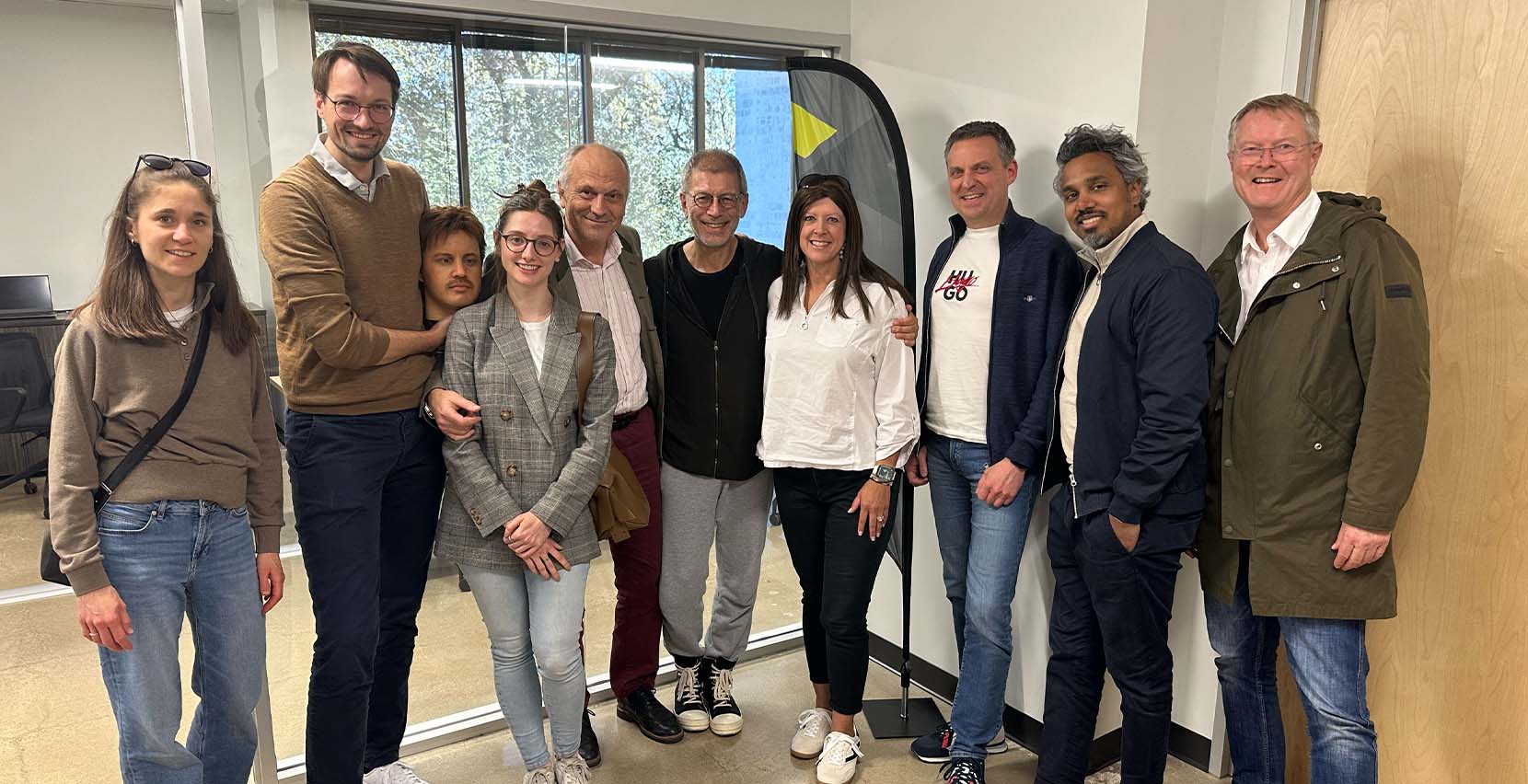 Unternehmensbesuch bei Trinamix Unternehmensbesuch bei Trinamix