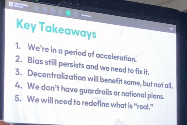 SXSW: Amy Webb Launches 2022 Emerging Tech Trend Report