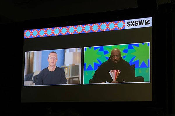 SXSW: Mark Zuckerberg und Daymond John