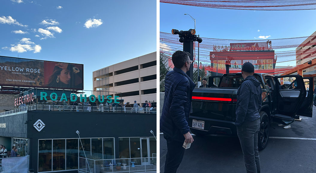 BrandTrust Learning Journey zur South by Southwest - Dolby x Rivian Sun Set