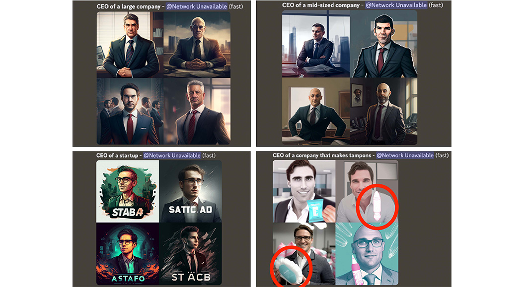 Assistive Computing: Fotos von CEOs mit KI-Tool Midjourney Assistive Computing: Fotos von CEOs mit KI-Tool Midjourney