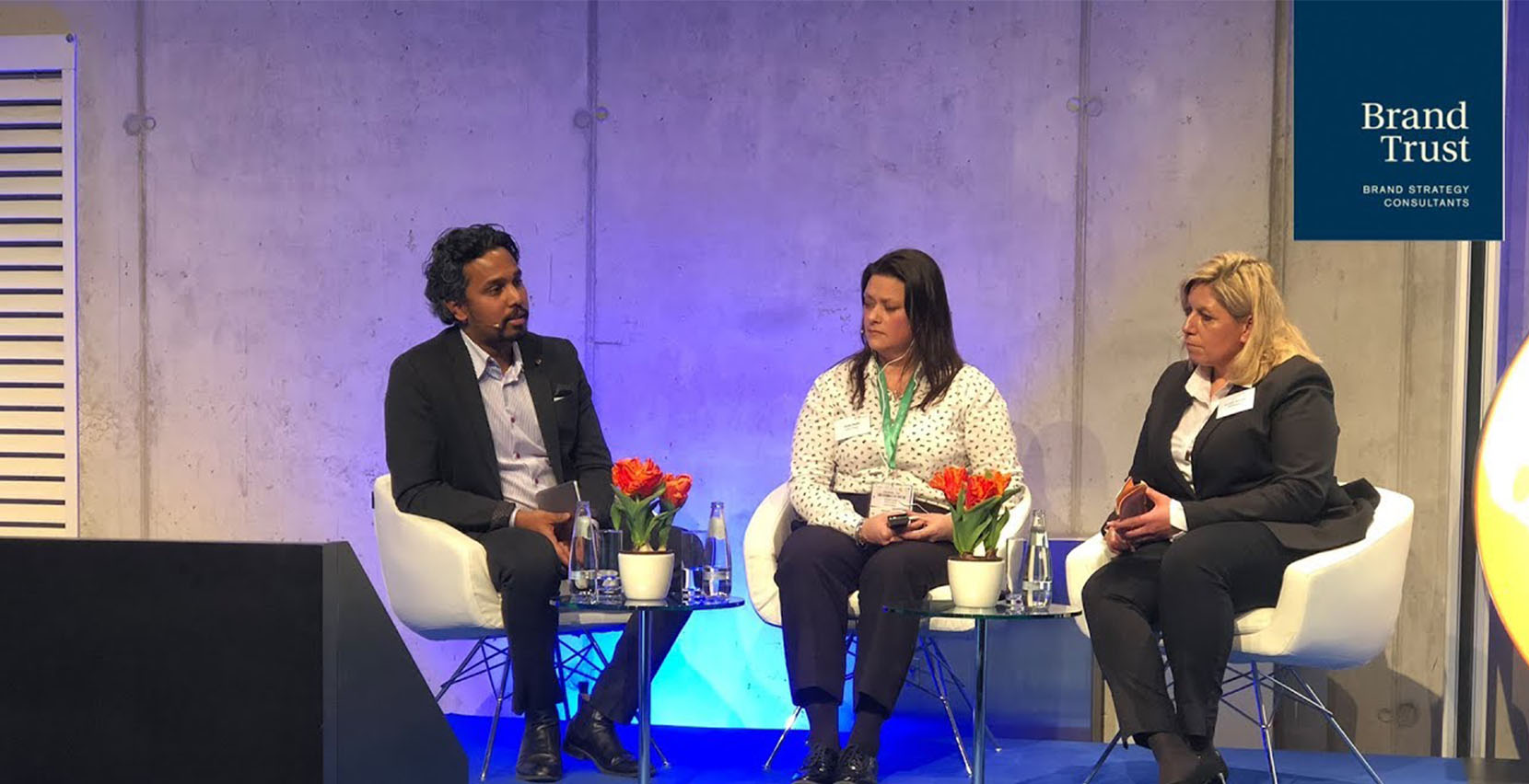 Colin Fernando bei der Paneldiskussion bei der ITB Berlin 2019
